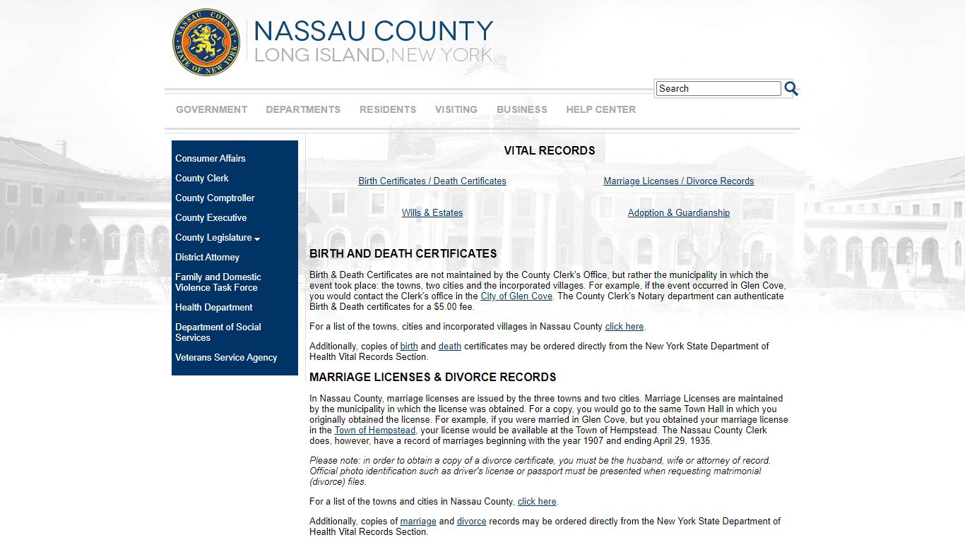 "Nassau County - Long Island, New York"